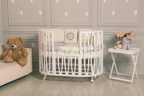 Кровать детская Incanto Estel ACQUA 10 в 1, белый